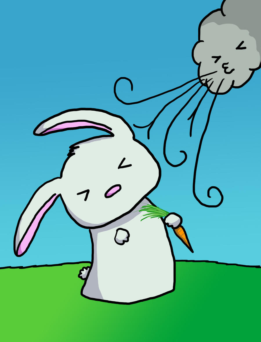 Windy Bunny By Megabeagle On Deviantart Windy Bunny By Megabeagle On Deviantart