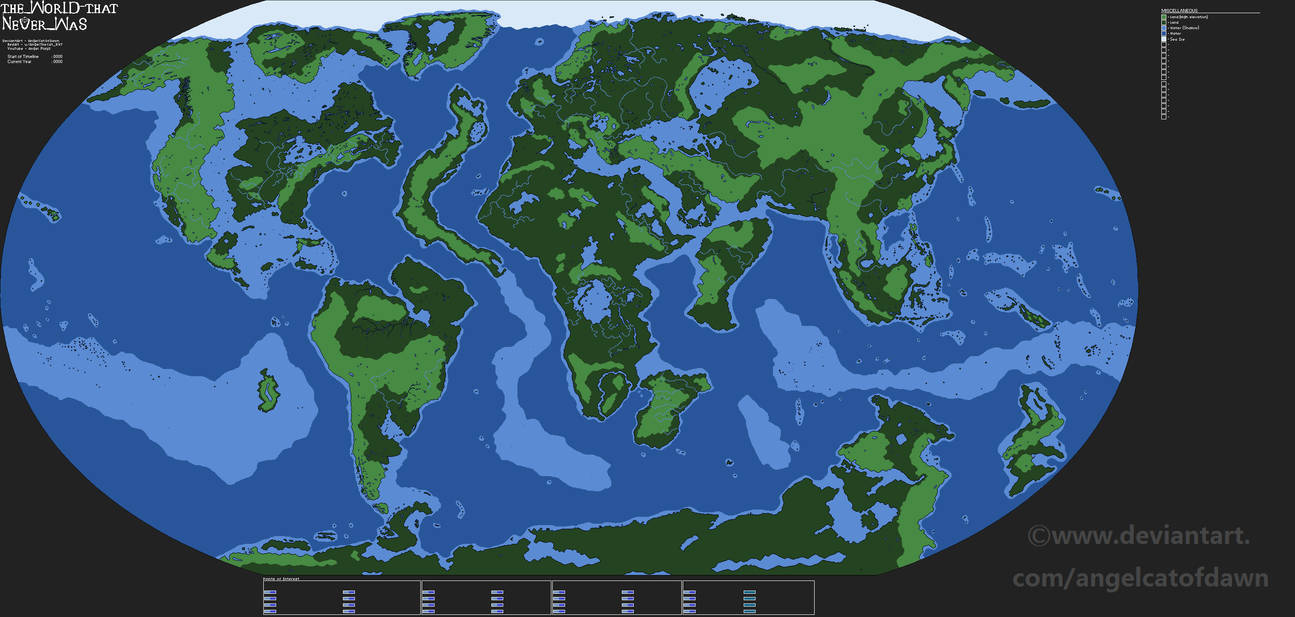 TWTW World Map (Detailed) by AngelCatOfDawn on DeviantArt