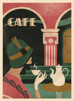 Art Deco Cafe by MartinWickstrom Art Deco Cafe by MartinWickstrom