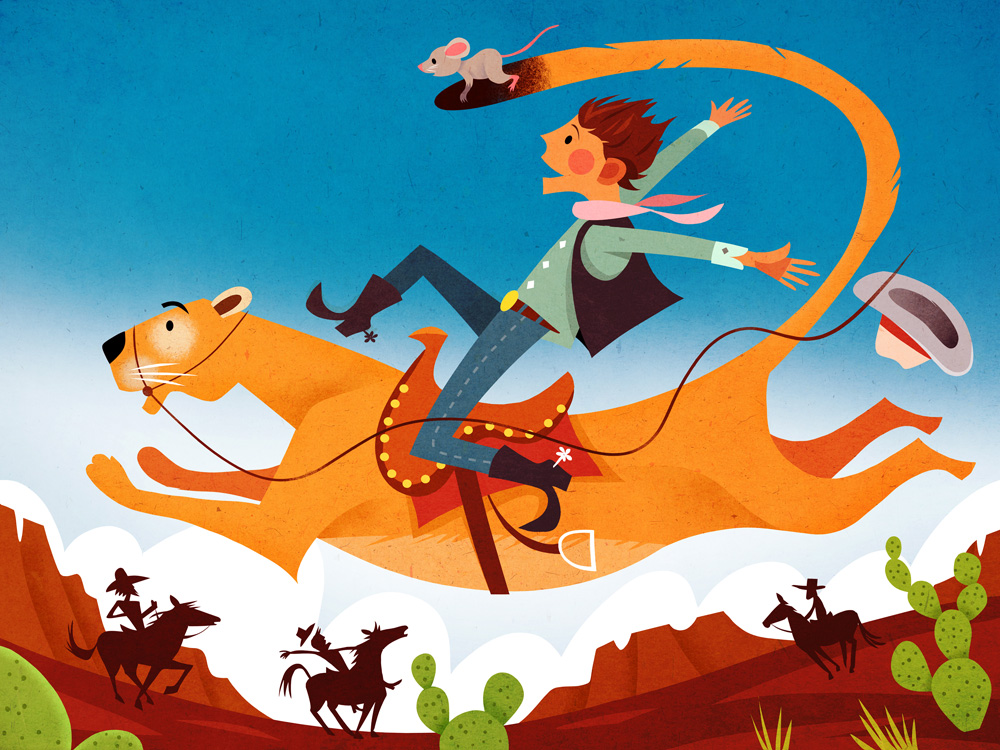 Pecos Bill, Homer Learning by MartinWickstrom Pecos Bill, Homer Learning by MartinWickstrom