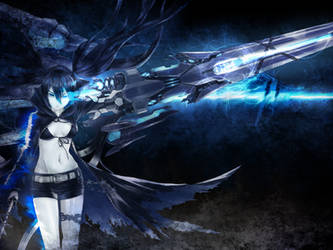 Black Rock Shooter Background