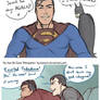 Clark and Bruce Doodles