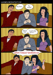 Dark Knight Sandwich by Harseik