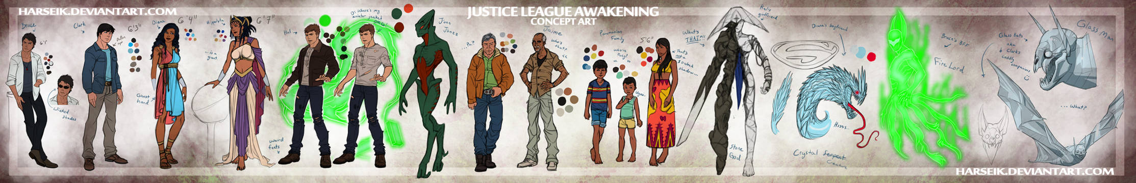 Justice Awakening Chapter One Art