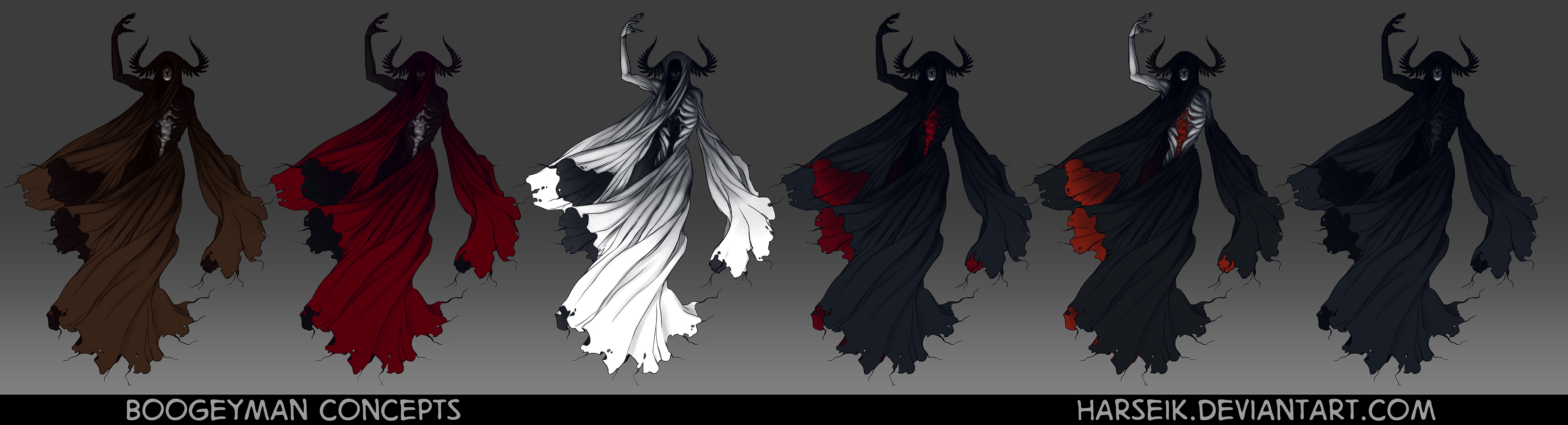 Booge R Colours Giftart - Boogeyman Color Schemes by Harseik on DeviantArt
