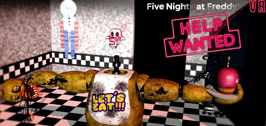 FNAF Help Wanted  Withered Chica - Download Free 3D model by Xoffly  (@Xoffly) [3f81479]