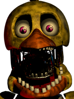 C4D Withered Chica UCN Icon by kaloian47 on DeviantArt