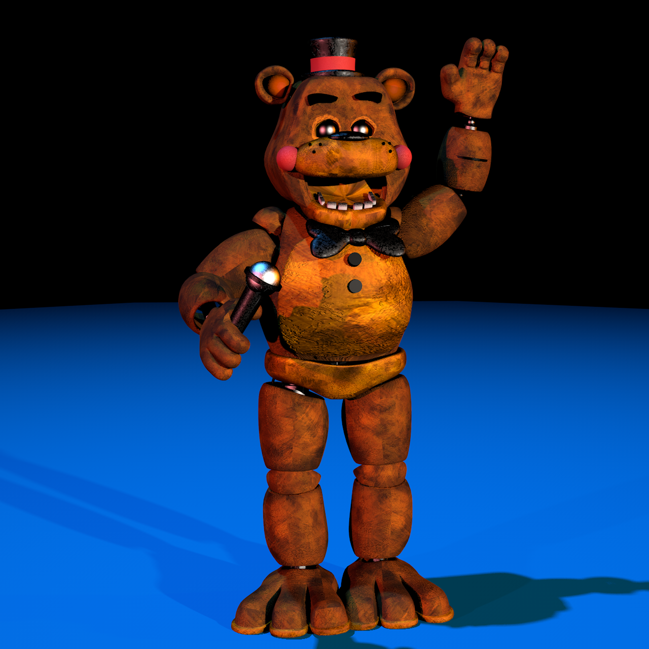 Fnaf 1 - freddy fazbear full body by SpringCraft20 on DeviantArt