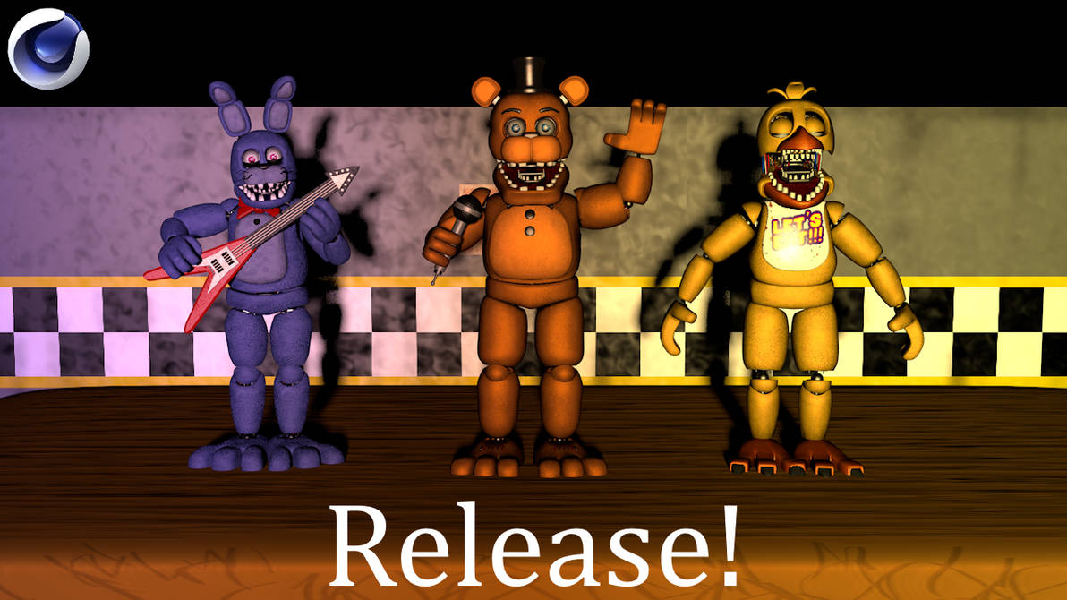 nonezer on X: in case you wonder here's the fnaf 1 map. #c4d