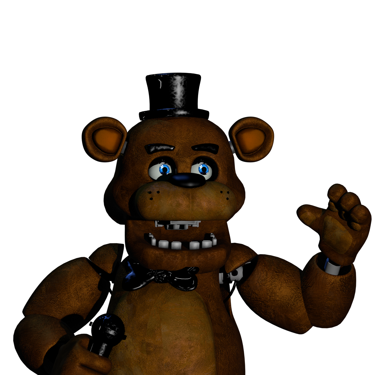 C4D/FNAF) FNAF 1 Trailer Freddy Render by FreeSteve007 on DeviantArt