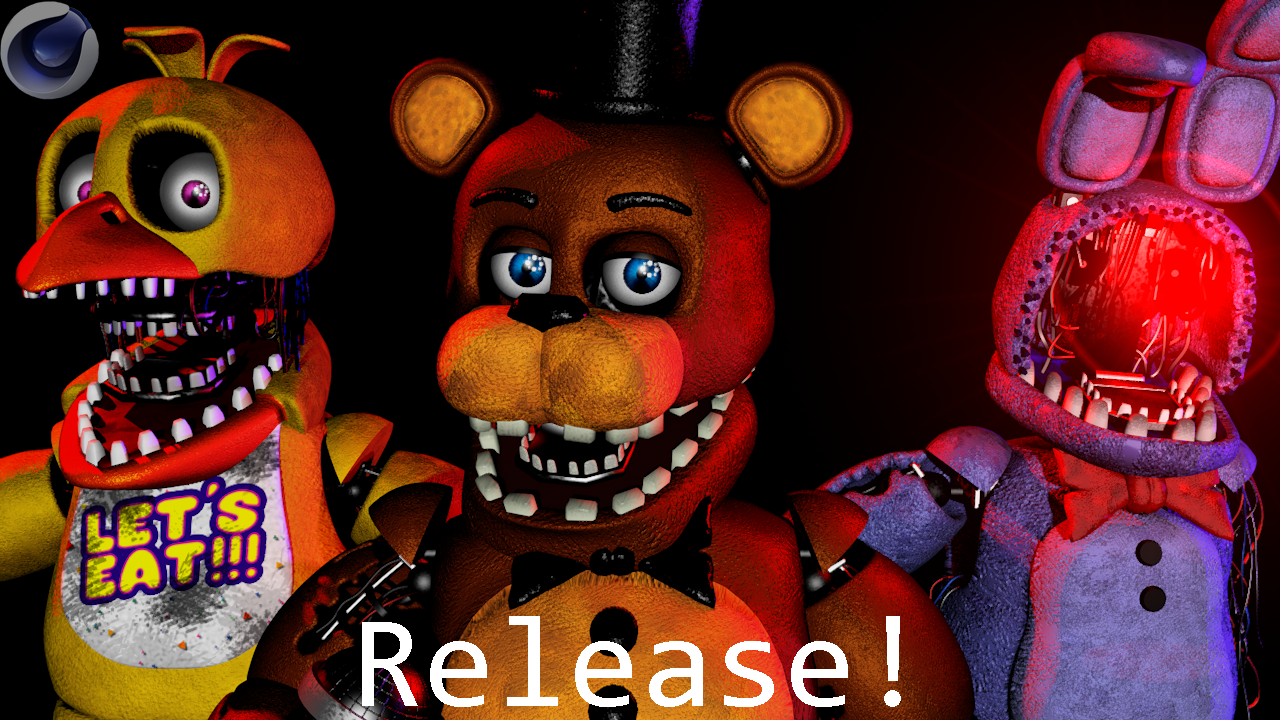 Unwithered Animatronics in FNaF 2 Mod released! by RealZBonnieXD on  DeviantArt