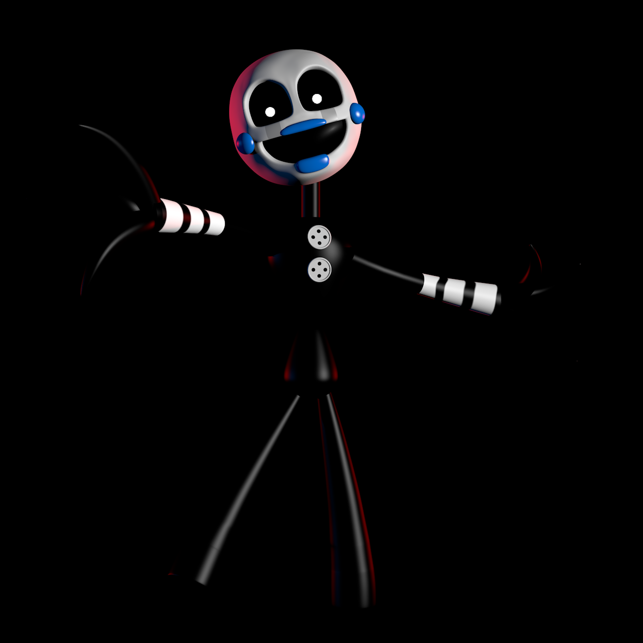 C4D Adventure Gray Puppet (Request) by kaloian47 on DeviantArt
