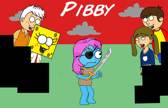 Pibby Poster made in Goanimate