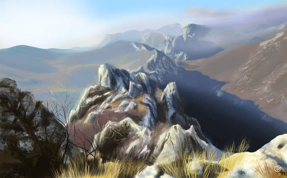 Study - Mountains