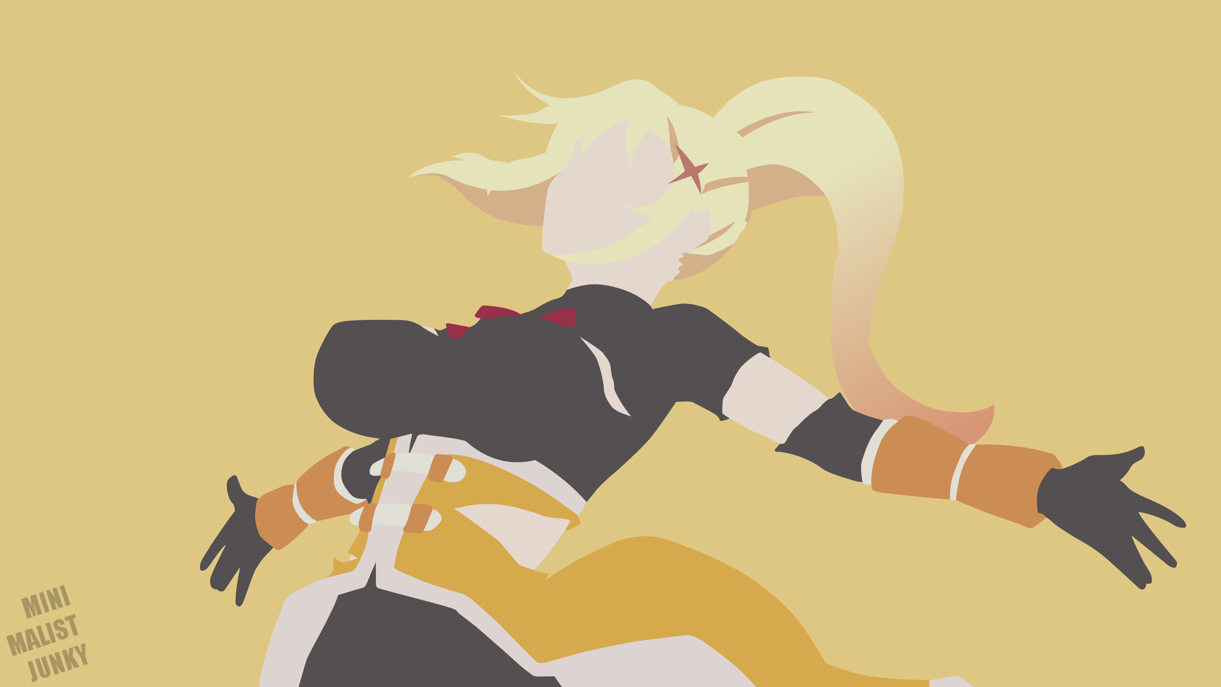Darkness Konosuba Minimalist Wallpaper By Minimalistjunky On Deviantart
