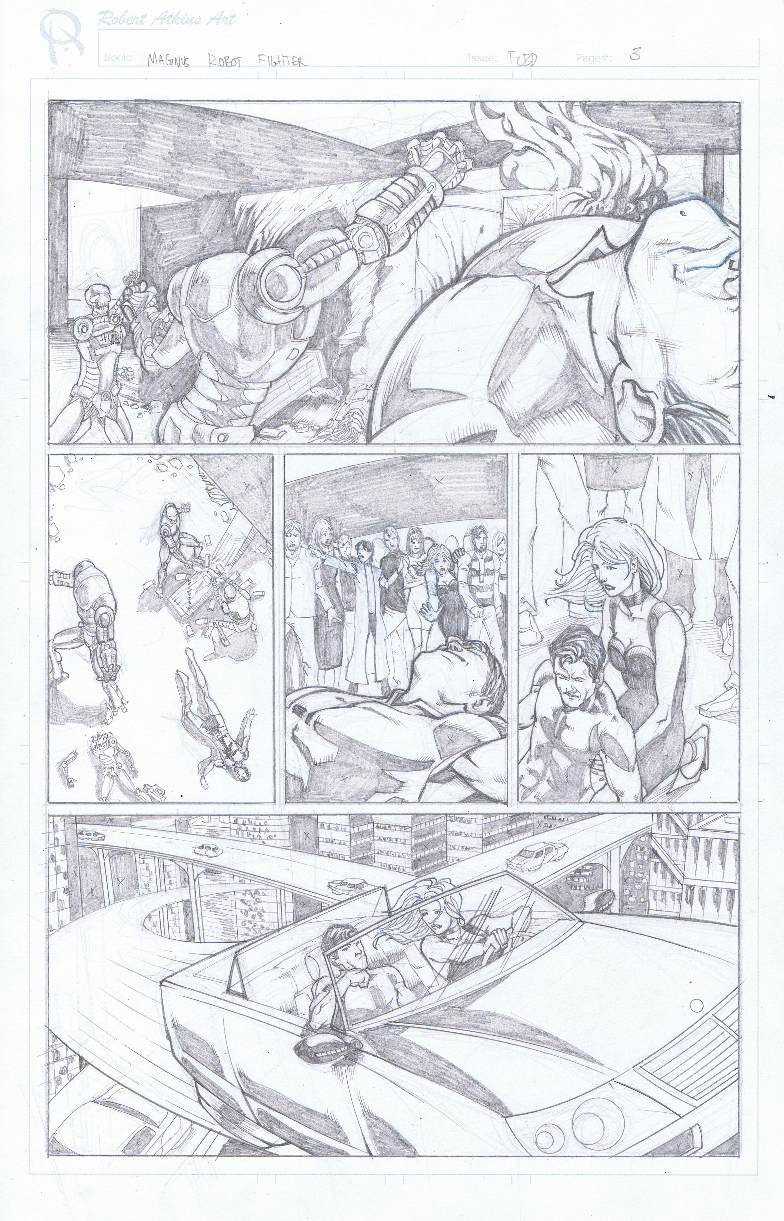 Magnus: Robot Fighter Page 3