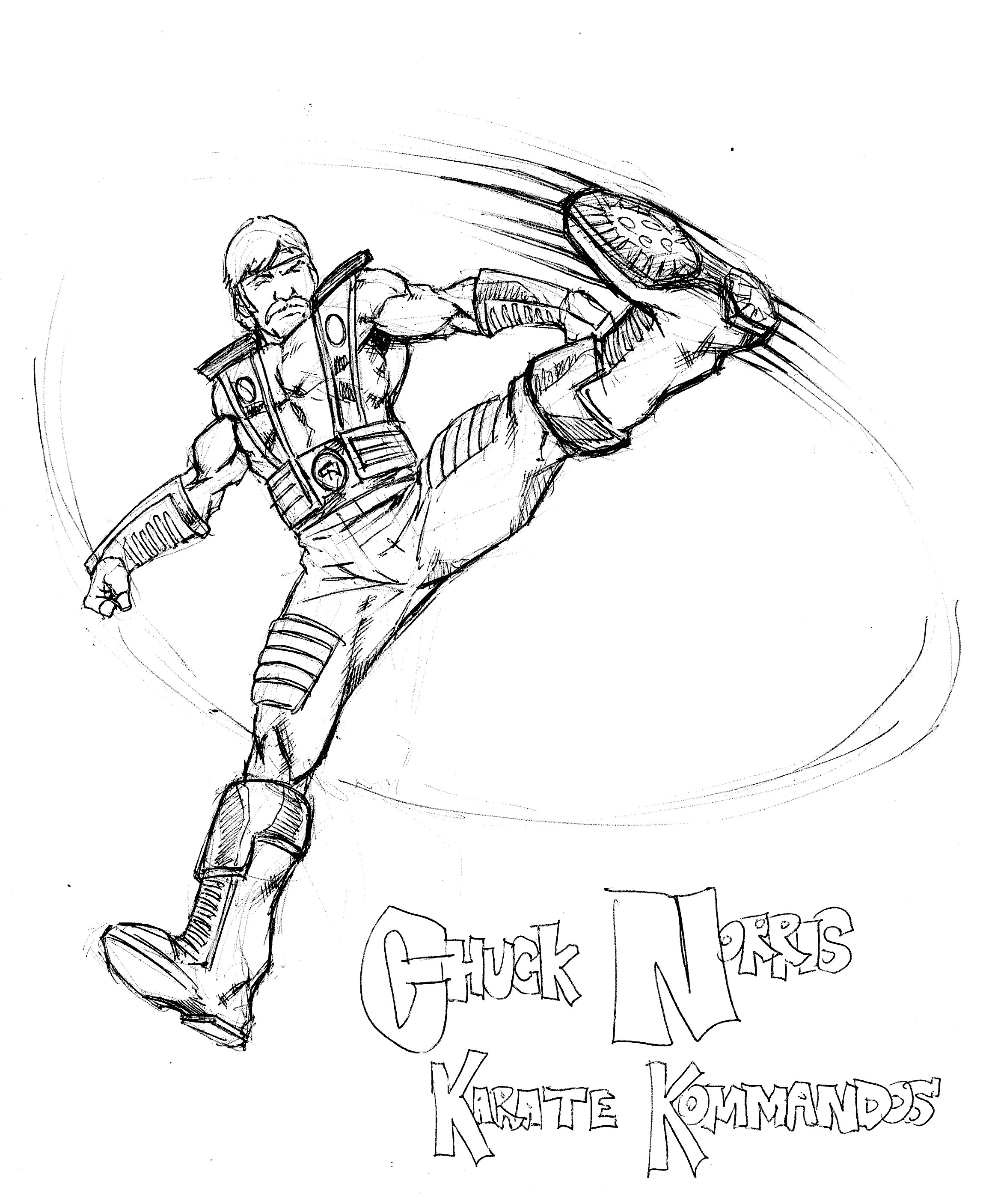 Chuck Norris Karate Kommandos by thecreatorhd on DeviantArt Chuck Norris Karate Kommandos by thecreatorhd on DeviantArt