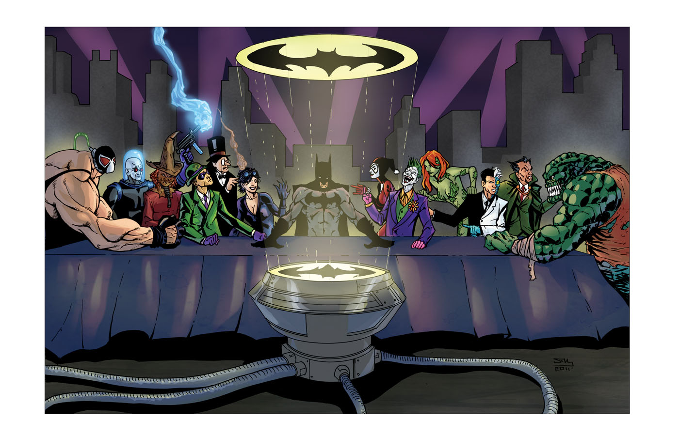 Last Supper of Gotham