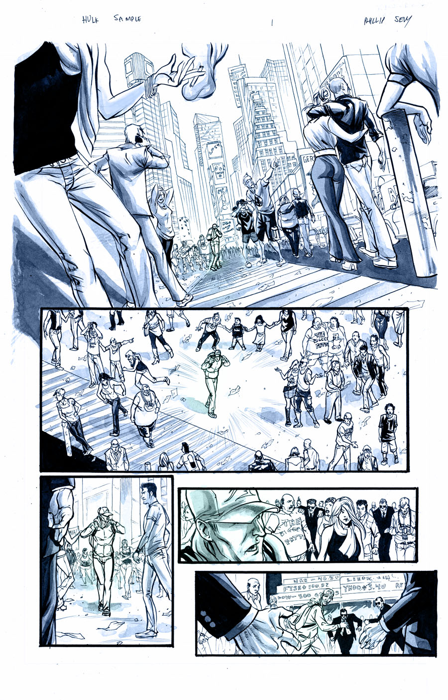 Hulk Sample Page 1