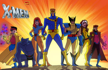 X-Men Animated Bruce Timm Style