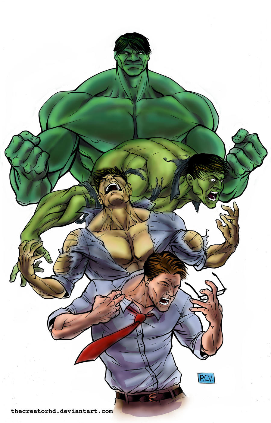 3 Color Hulk Hulk Color V1 by thecreatorhd on DeviantArt