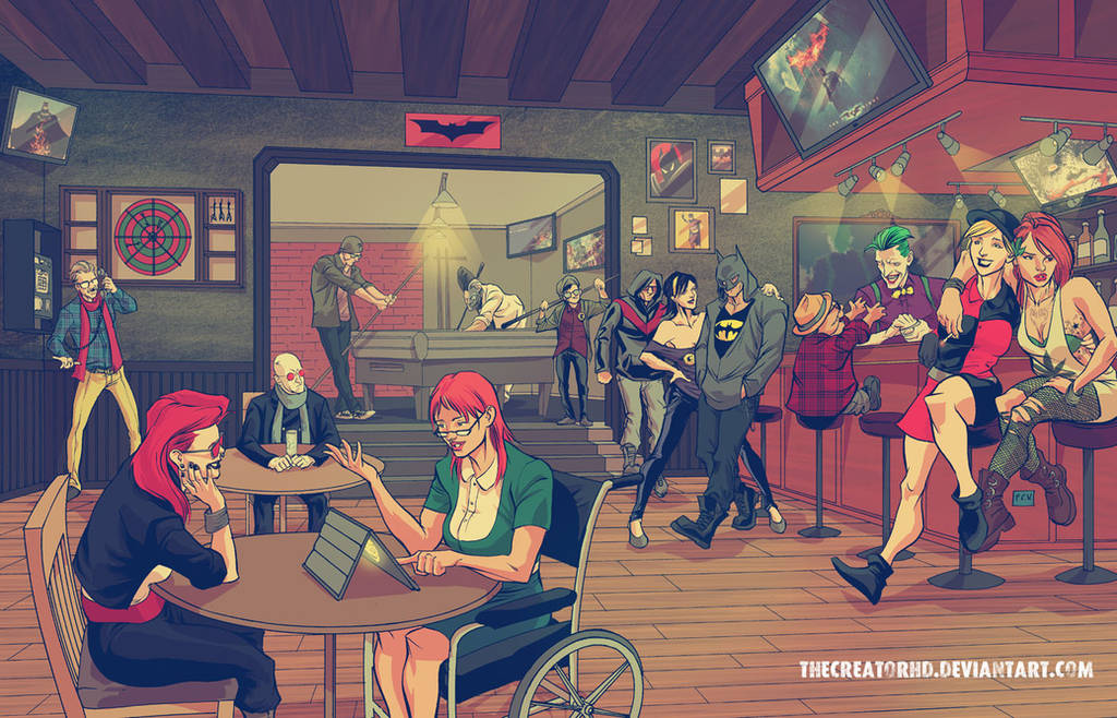 Hipster Batman by thecreatorhd