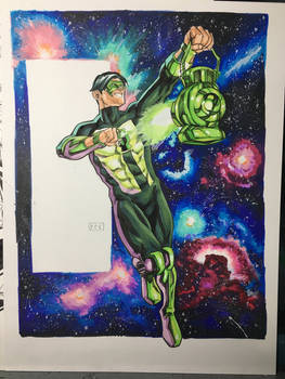 Kyle Rayner Green Lantern Commission