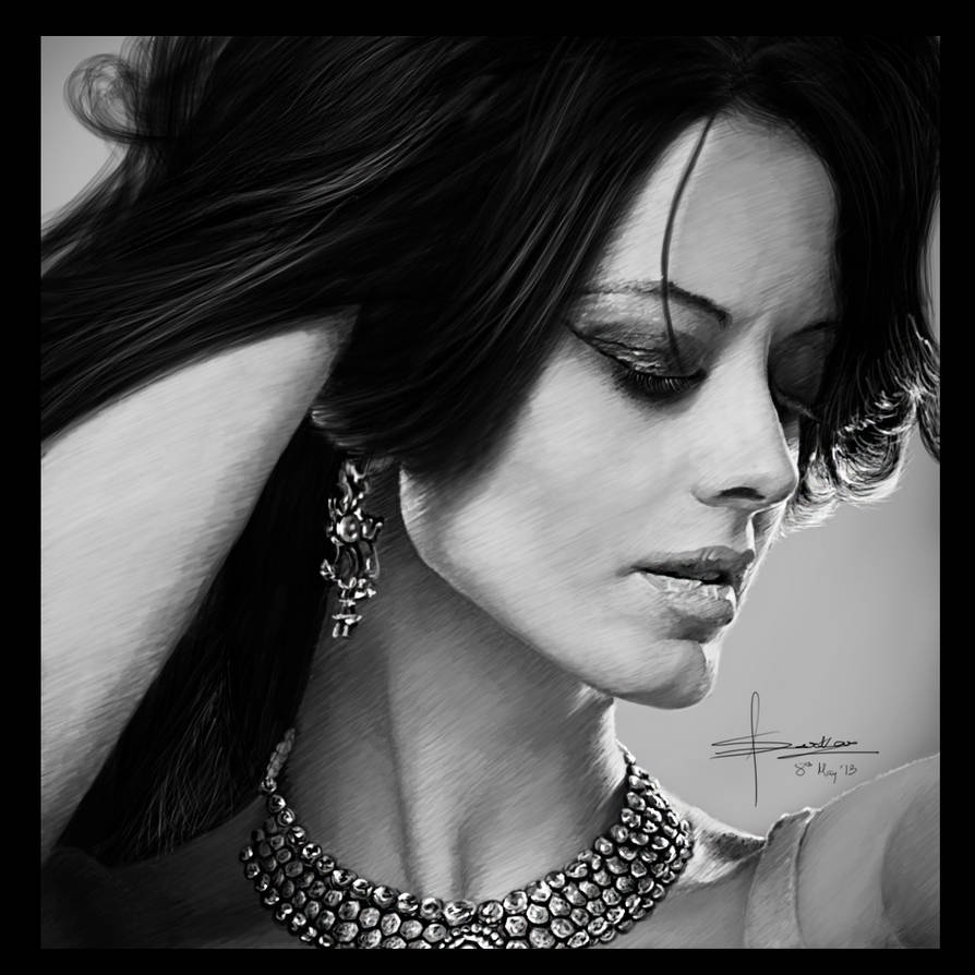 Portrait of Dijana Dejanovic by S-A--K-I