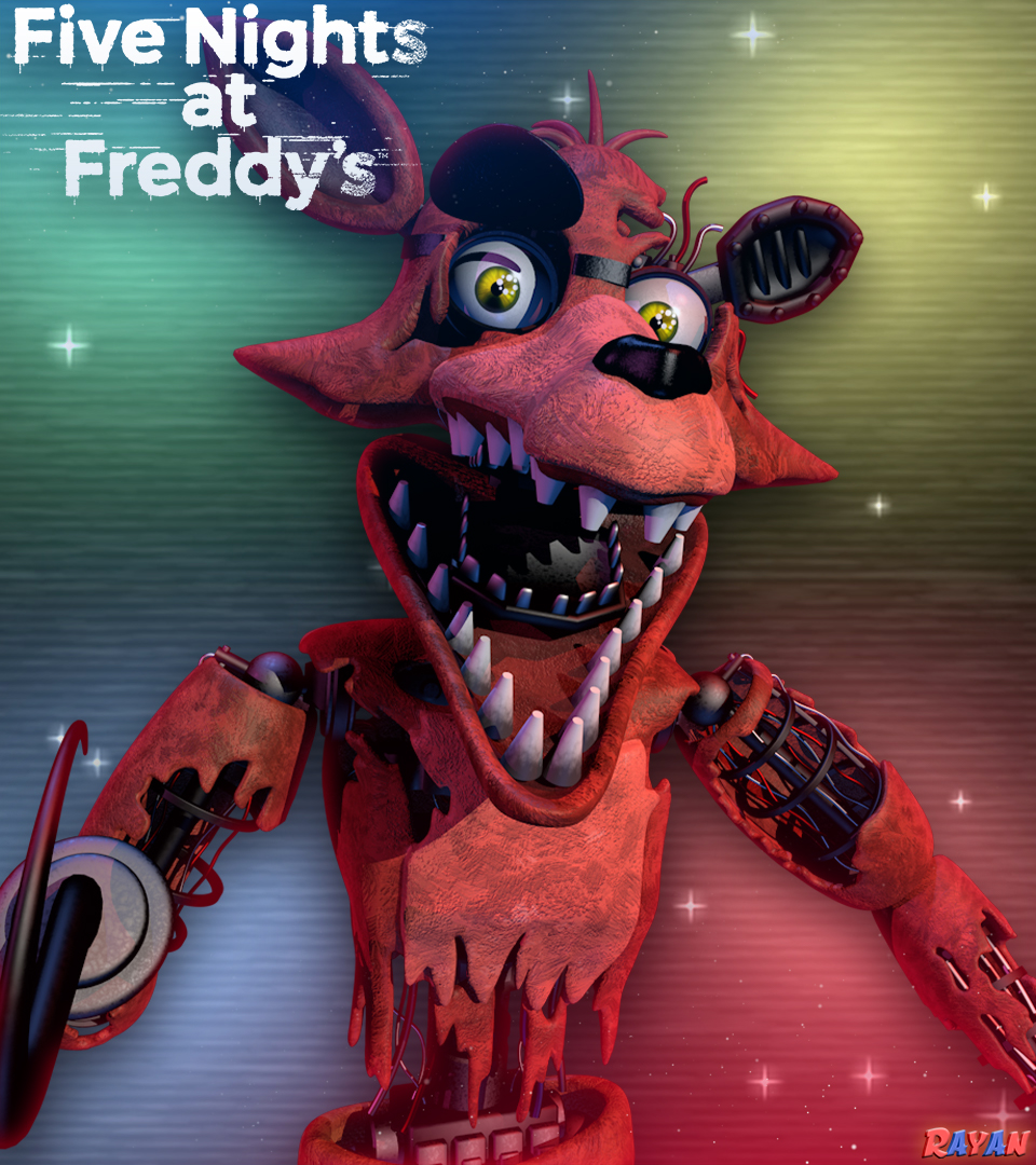 FNaF C4D  FNaF 2 Withered Foxy by BrussPictures on DeviantArt