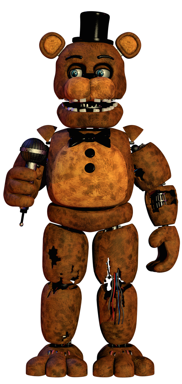 Wallpaper Nightmare Freddy (FNAF-C4D) by TheRayan2802 on DeviantArt