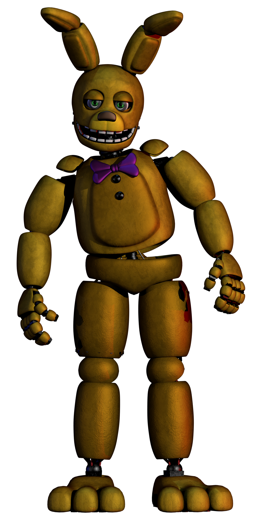 Spring Bonnie fnaf ar Spring Animatronics png by GameIAN361 on DeviantArt