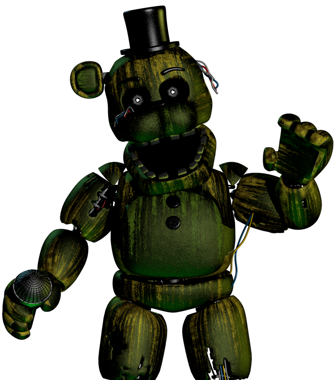 Withered Freddy Jumpscare V2 (FNAF-C4D) by TheRayan2802 on DeviantArt