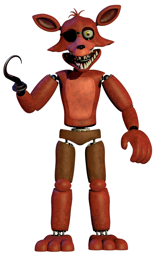 Withered Foxy Poster (FNAF-C4D) by TheRayan2802 on DeviantArt