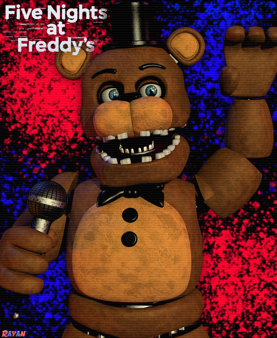 FNAF-C4D) Shadow Freddy Render by TheRayan2802 on DeviantArt