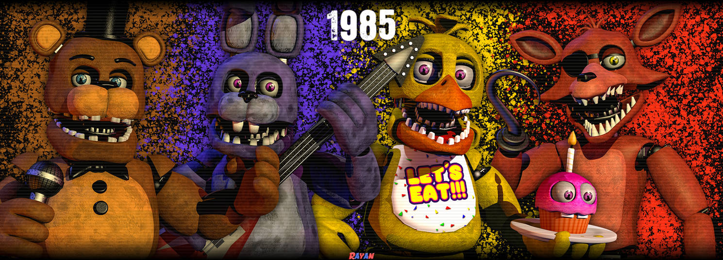 FNAF C4D 1985 By TheRayan2802 On DeviantArt