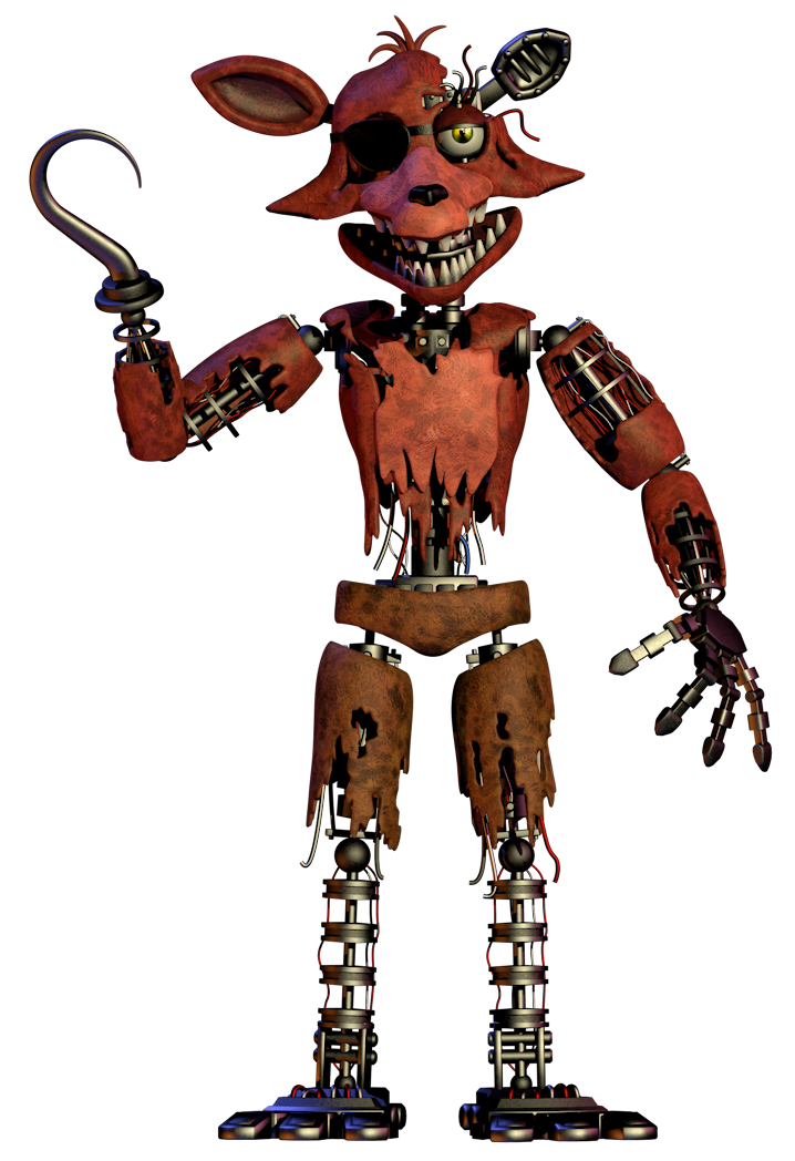 SFM FNAF] Withered Foxy by ElgreenioMals on DeviantArt