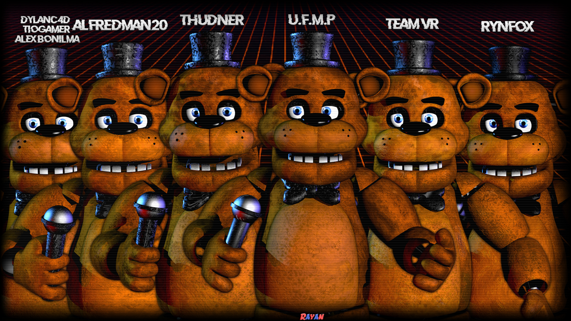 Withered Freddy Comparison by YinyangGio1987 on DeviantArt