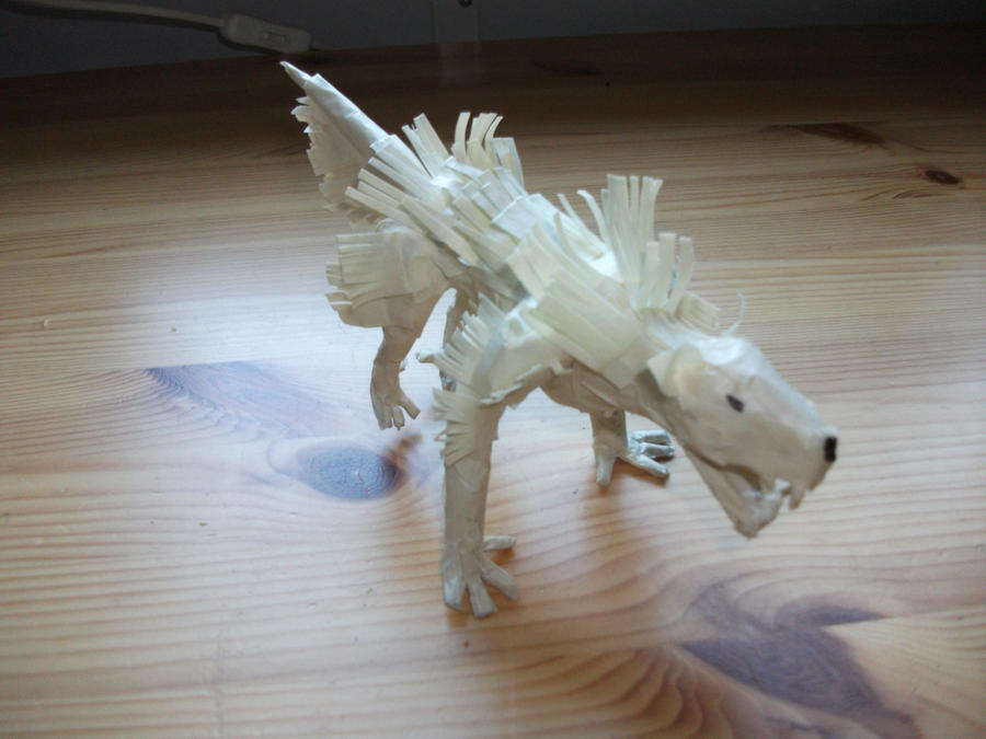 Wolf Made of Tape