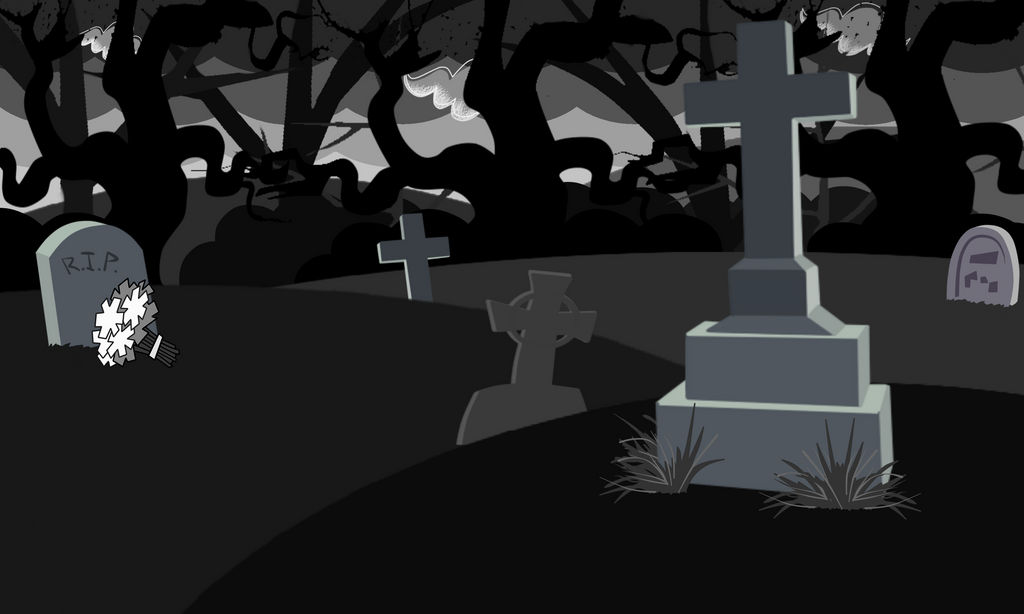 Graveyard TD background