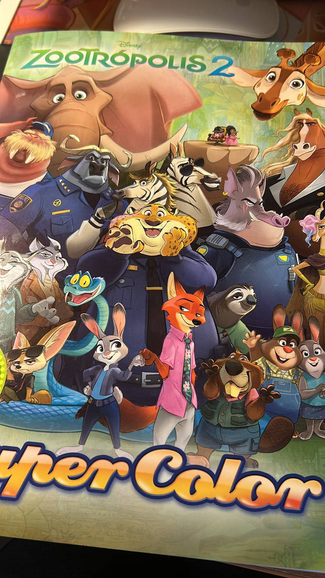 Zootopia 2: Coloring book by angelbuddy595 on DeviantArt