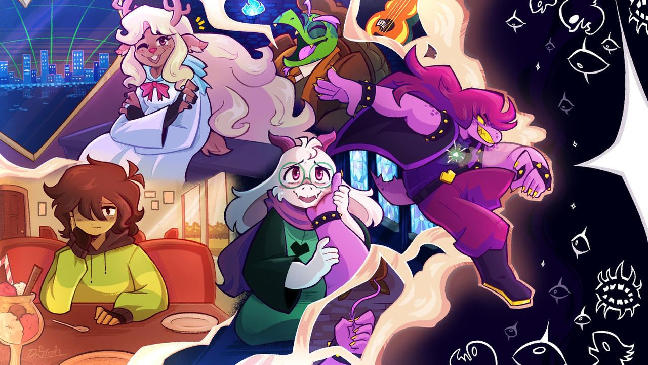 Battenna Deltarune fanart by angelbuddy595 on DeviantArt