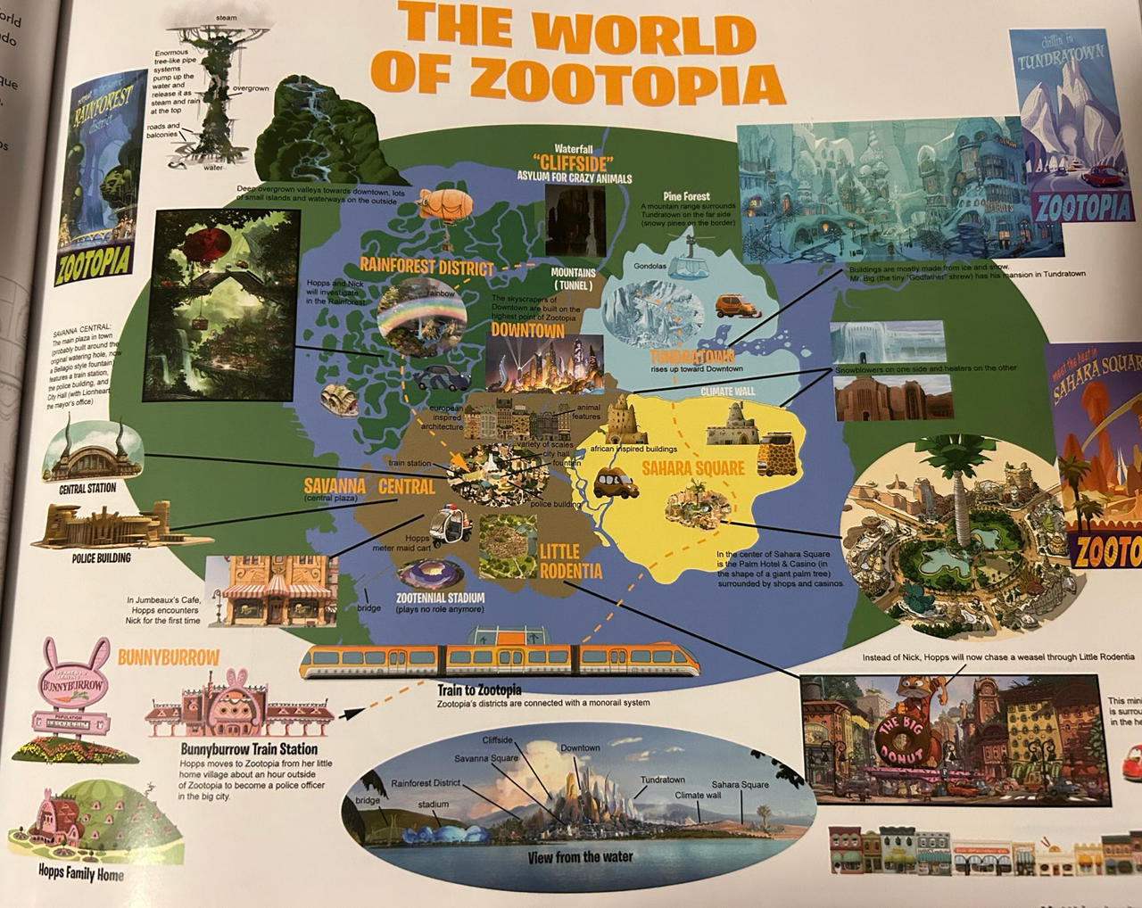 Sundance Zootopia Map Zootopia complete map by angelbuddy595 on DeviantArt