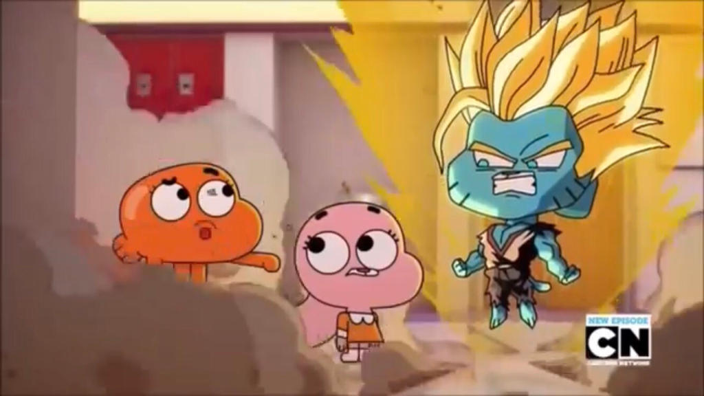 Amazing World Of Gumball Dragon Ball Z