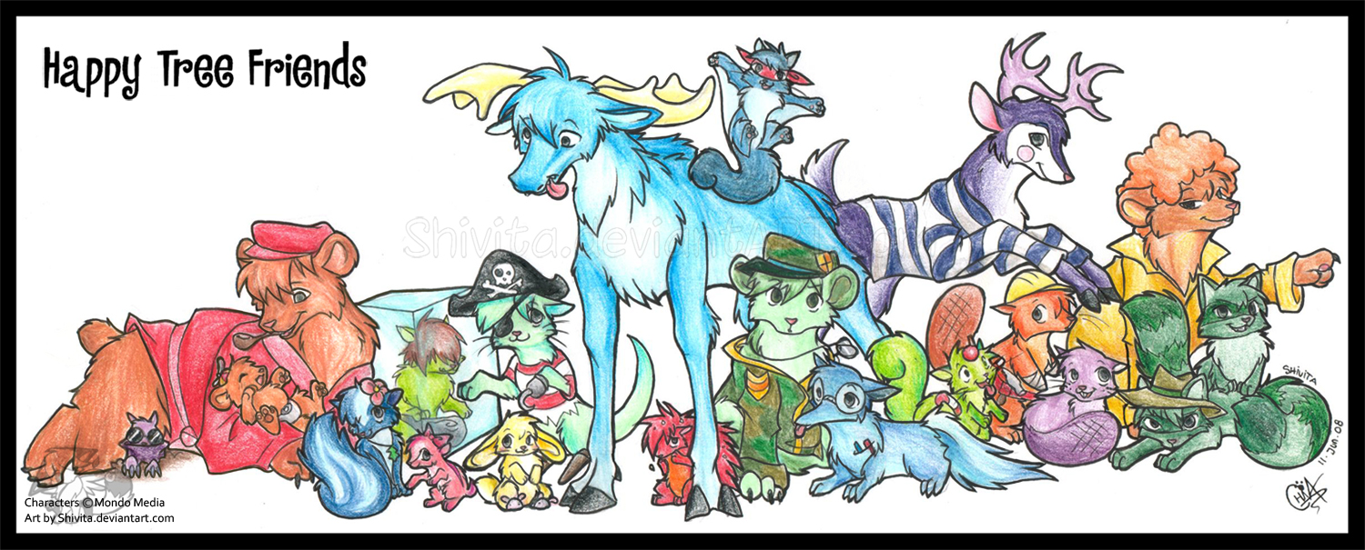 Happy Tree Friends by Shivita on DeviantArt