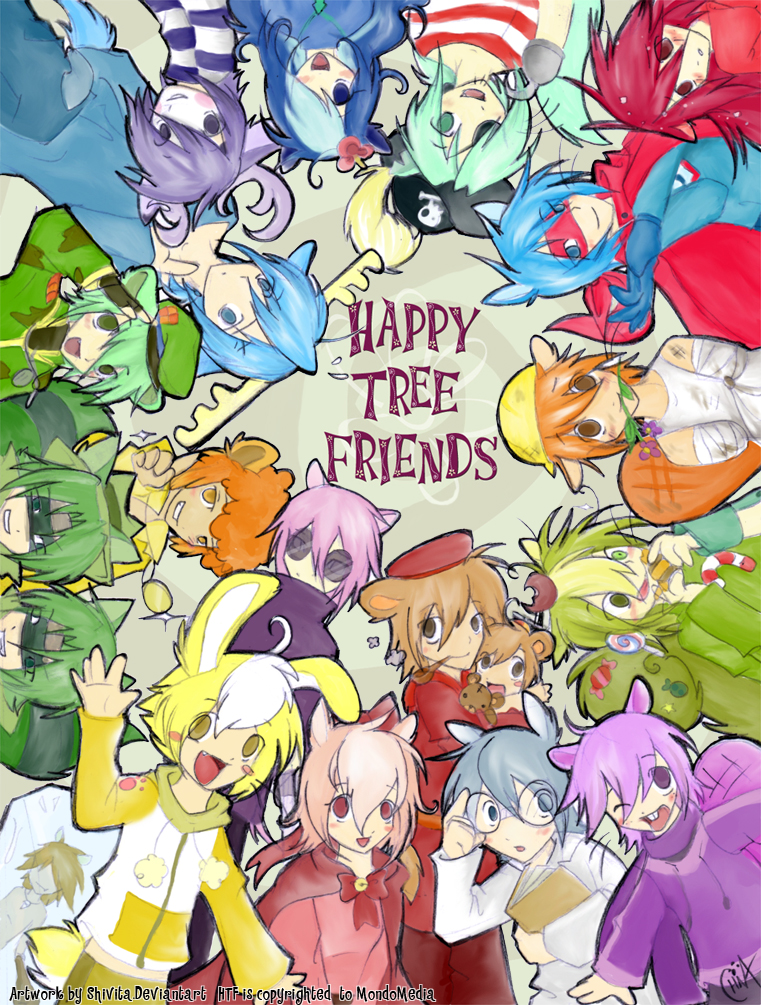The HTF as humans by Shivita on DeviantArt