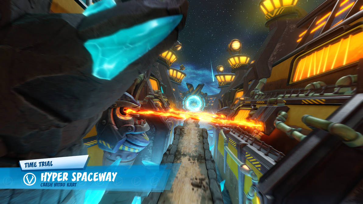 Hyper Spaceway #2 (Time Trial) by OmegaBlackHeart on DeviantArt