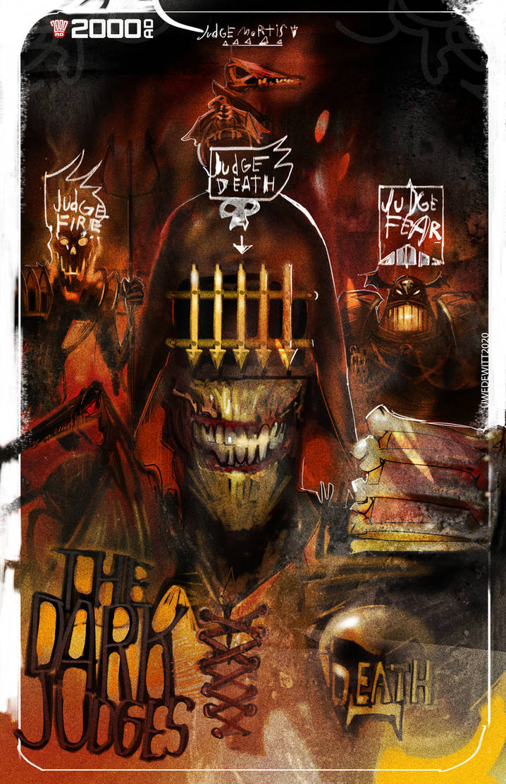 Judge Death Dark Judges by uwedewitt on DeviantArt