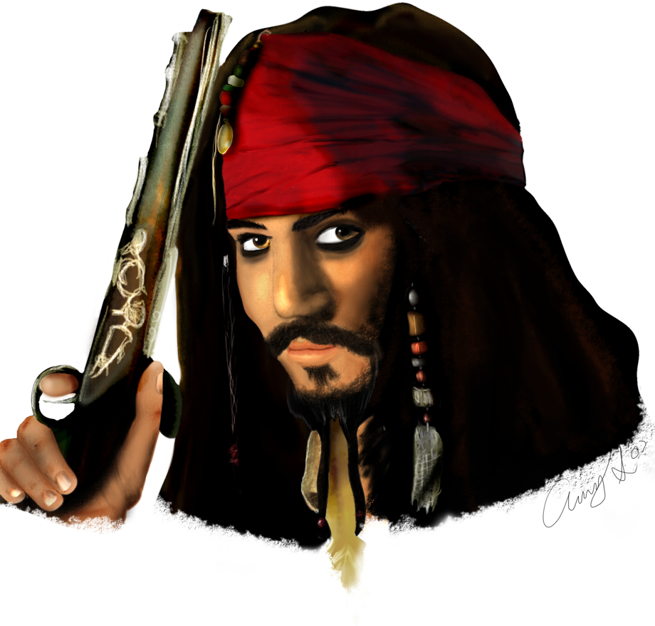 Jack Sparrow drawing 07