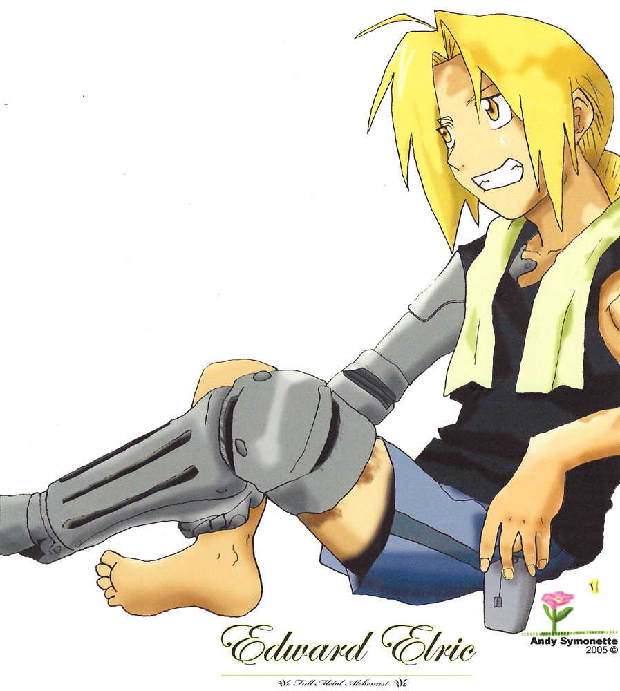 Edward Elric Drawing 3 - 2005