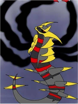 Giratina The Ghostwing by Textwolf